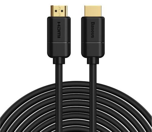 Baseus CAKGQ-E01 HDMI 2.0 4K 30Hz 3D HDR 18Gbps 8m Czarny