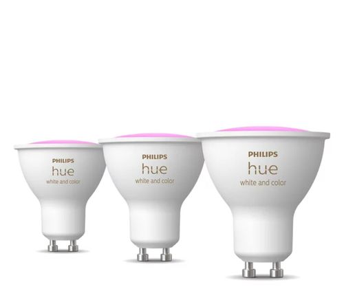 Philips Hue White and Colour Ambiance GU10 400lm 4,2W RGB 3szt.