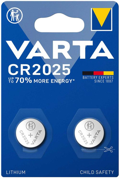 VARTA CR2025 2szt.