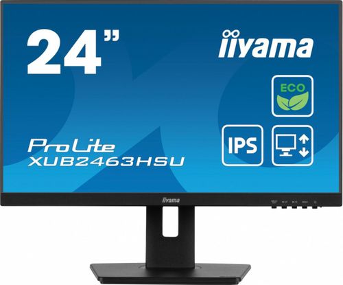 IIYAMA 24''  ProLite XUB2463HSU-B1  Czarny