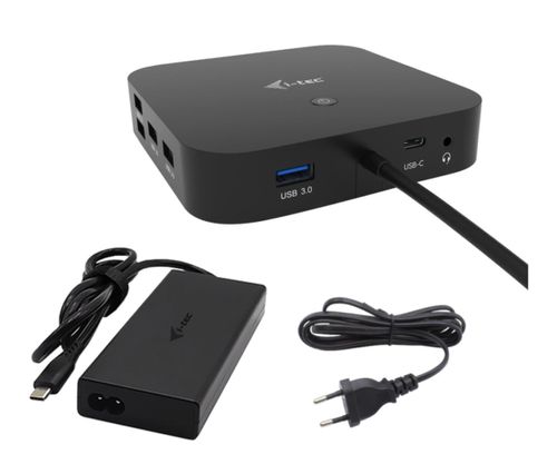 i-tec USB-C - HDMI Dual DP Docking Station + PD 100W z zasilaczem