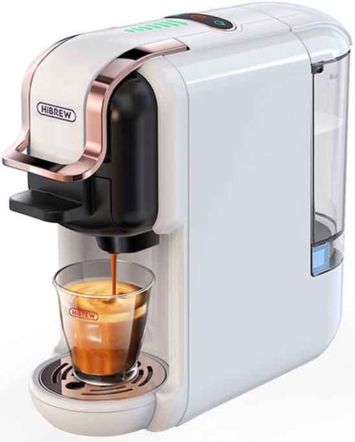 Ekspres na kapsułki HiBREW Kapsułkowy ekspres do kawy 5w1 HiBREW H2B (biały)