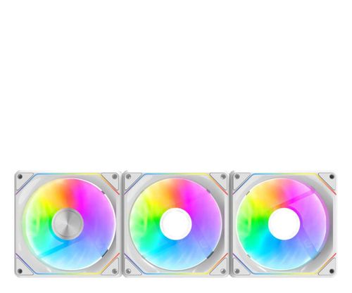 Wentylator DARKFLASH Gauss G24 Biały (3 szt.)