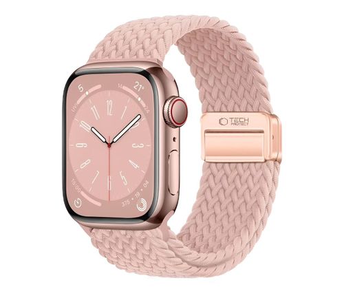 Pasek TECH-PROTECT NylonMag do Apple Watch do koperty 40/41/42mm Różowy