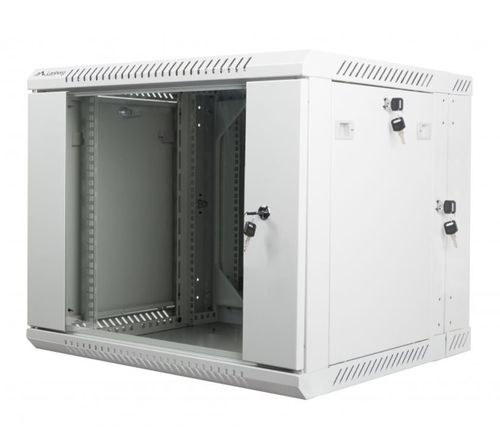 LANBERG Wisząca 19" 9U 600x600mm dwusekcyjna (szara) WF02-6609-10S