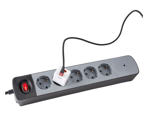 Hama antyprzepięciowa 5 gniazd SCHUKO,1,5M