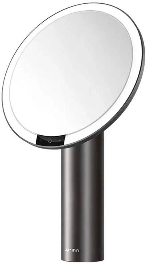 Lusterko do makijażu z automatycznym podświetleniem Czarne