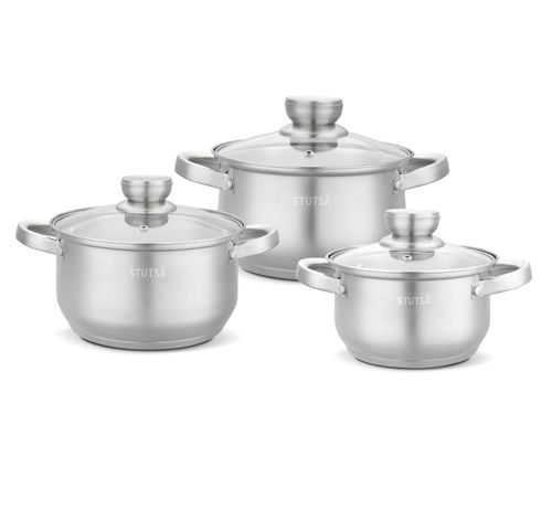 STUTSA NELVA Zestaw garnków 6el.