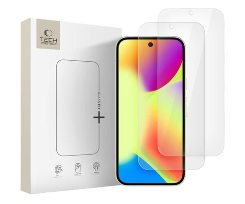 TECH-PROTECT Glass Fit+ 2-Pack Google Pixel 9 / 9 Pro / 10 / 10 Pro Clear 5906302331970