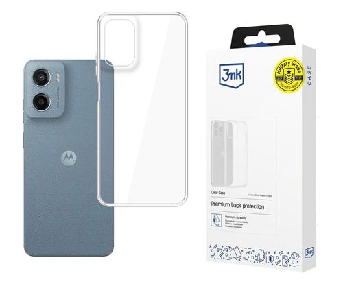 Etui 3MK Clear Case do Motorola Moto G05 Przezroczysty
