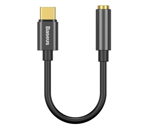 Adapter USB Typ-C - Jack 3.5 mm BASEUS Czarny