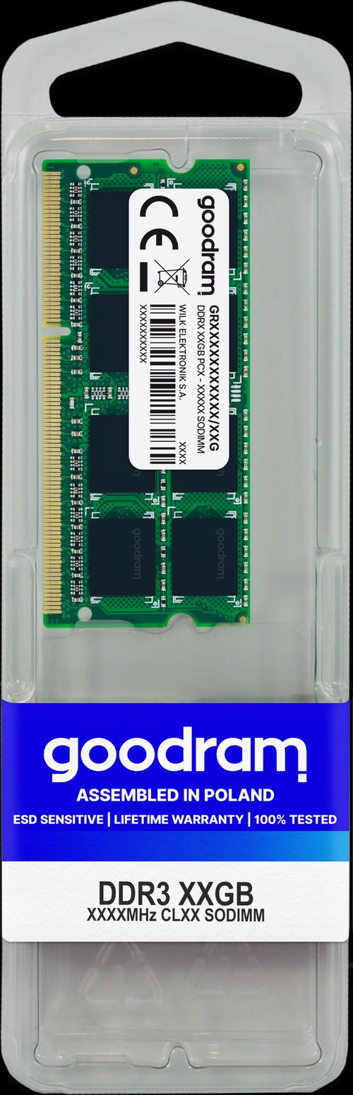 Pamięć RAM GOODRAM 4GB (1x4GB) DDR3 1600MT/s CL11