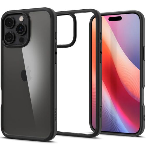 Spigen Ultra Hybrid do iPhone 16 Pro Przezroczysto-czarny