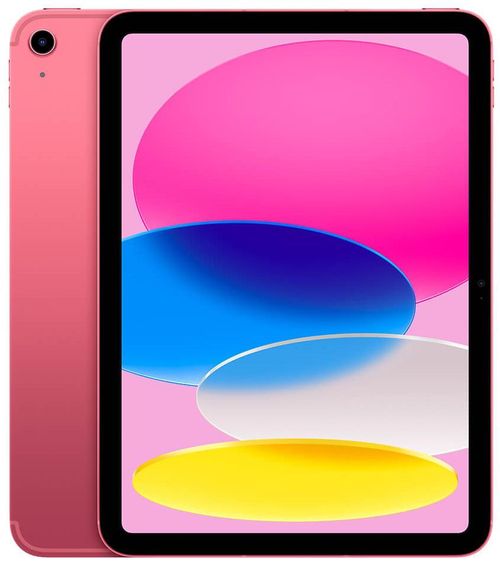 APPLE iPad 10.9" Wi-Fi + Cellular 256GB - Różowy (MQ6W3FD/A)