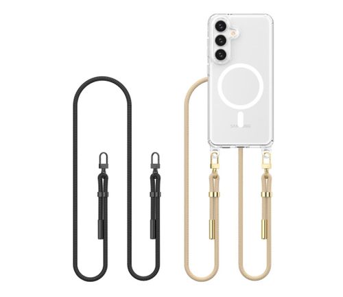 Tech-Protect Flexair Chain Magsafe do Samsung Galaxy S25 Black & Taupe