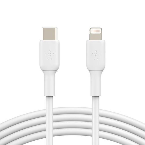 BELKIN BoostCharge USB-C do Lightning 1m biały CAA003bt1MWH