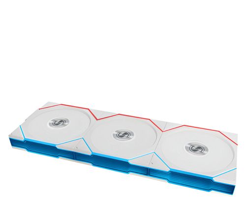 Lian Li Uni Fan TL Wireless 120 White Triple Pack 3x120mm