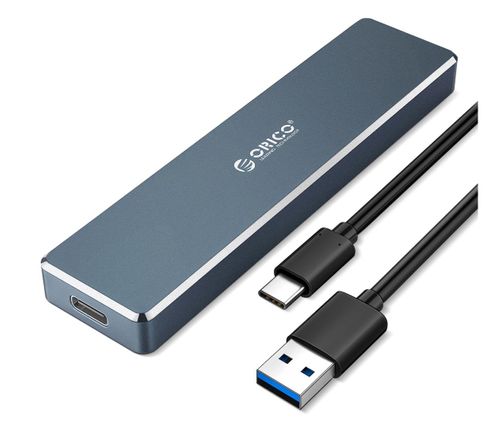 Orico PVM2F-C3-GY-BP M.2 SATA, USB-C 5Gbps Czarny