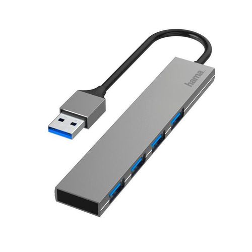 HAMA PREMIUM USB 3.0 4 x USB-A, ULTRA SLIM
