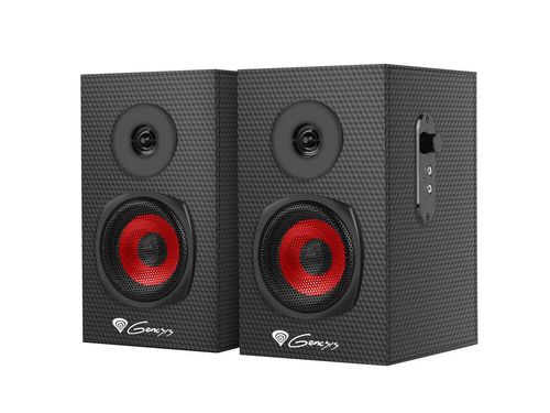 Głośniki Genesis Helium 200 2.0 20W RMS czarno-czerwone