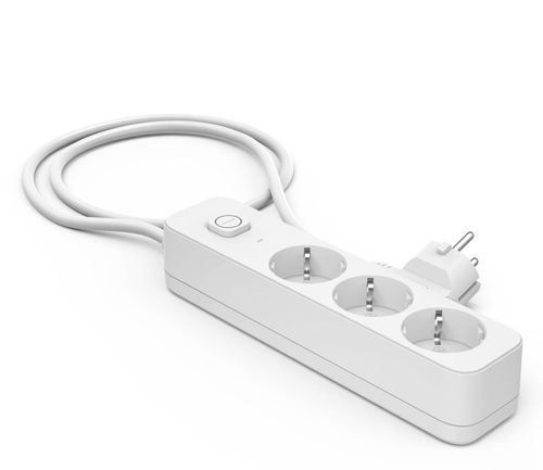 Hama 116077 3 gniazda 1,4m Biały