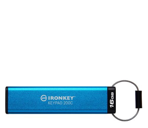 Pendrive Kingston IronKey Keypad 200, 16 GB (IKKP200C/16GB)