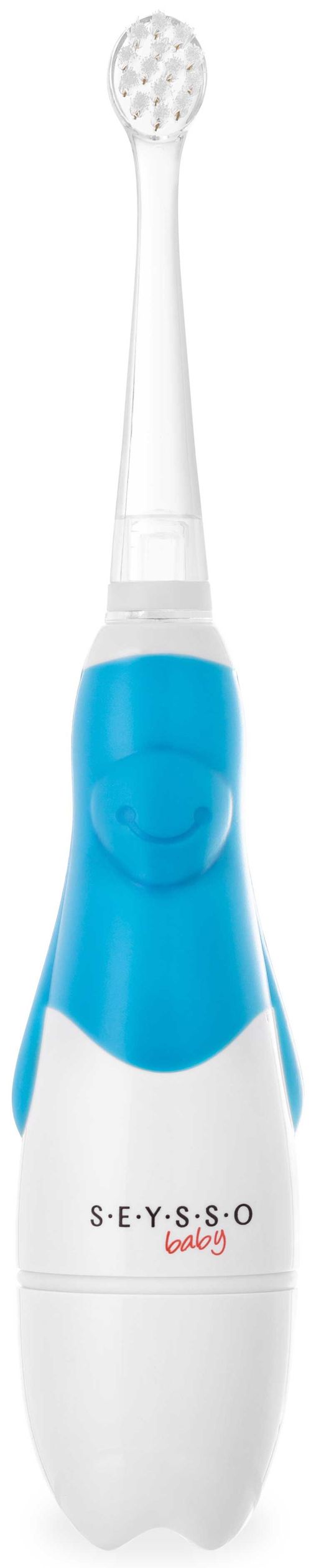 Szczoteczka soniczna SEYSSO Baby Penguin Blue
