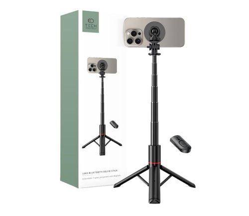 Uchwyt selfie TECH-PROTECT L06S Magsafe Bluetooth Tripod Czarny
