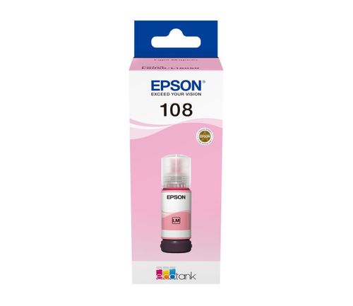 Tusz Epson Tusz EcoTank 108 T09C6 70ml do serii L8xxx light magenta