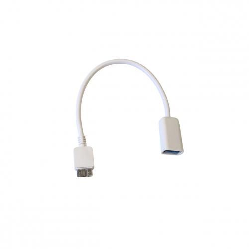 ART OTG USB - microUSB ART biały
