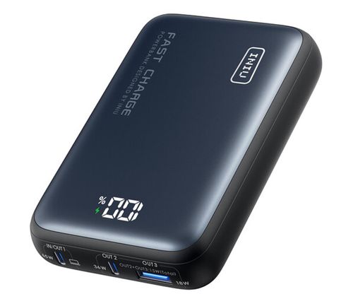 Powerbank INIU Leopard Power 20000 mAh 65W Czarny