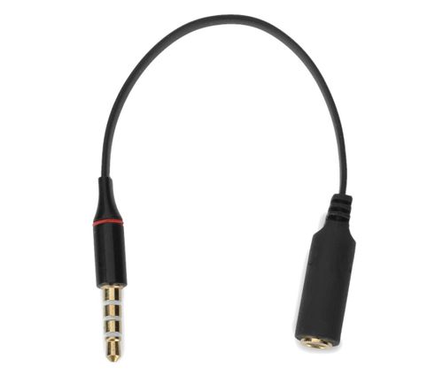 Mozos Adapter minijack męski na 3.5mm żeński OMTP CTIA