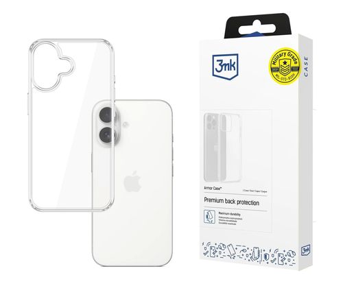 Etui 3MK Armor Case do Apple iPhone 17 Przezroczysty