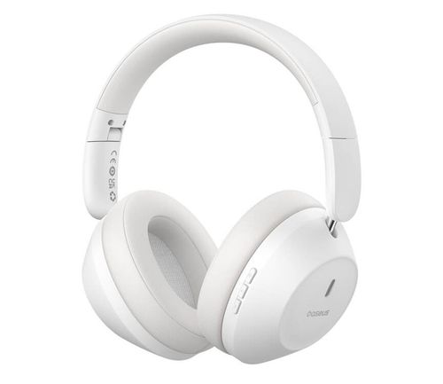 Słuchawki nauszne BASEUS Bass 30 Max Biały