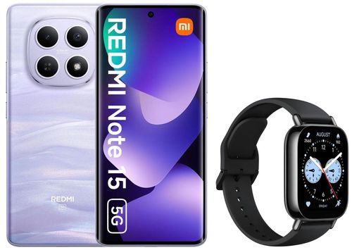 XIAOMI Redmi Note 15 8/256 GB Purple + Redmi Watch 5 Lite Black