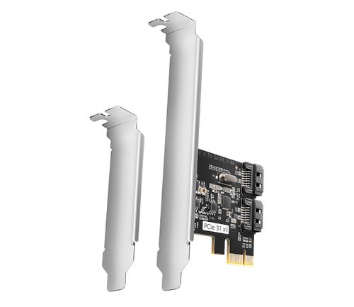 AXAGON PCES-SJ2 Kontroler PCIe 2x wewnętrzny port SATA
