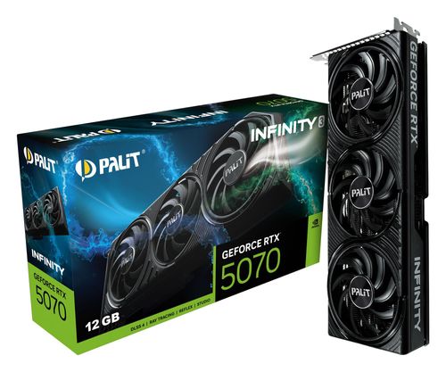 Palit GeForce RTX 5070 Infinity 3 12GB GDDR7 192bit DLSS 4