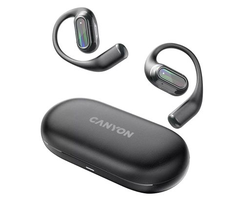 CANYON Słuchawki powietrzne OnFlow 12 OWS ENC Czarne CNS-TWS12BK