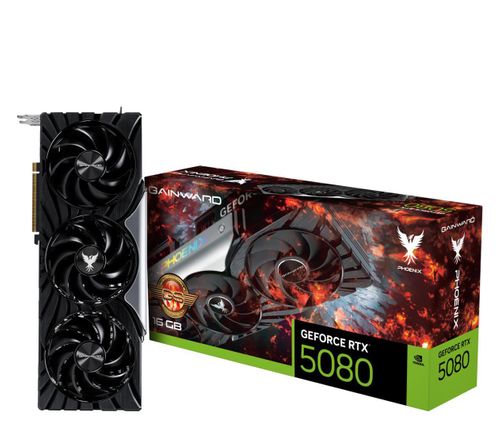 GAINWARD GeForce RTX 5080 Phoenix GS 16GB GDDR7 DLSS4