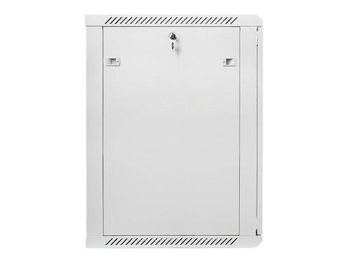LANBERG Szafa instalacyjna wisząca 19 18U 600X600mm szara (drzwi szklane) WF01-6618-10S