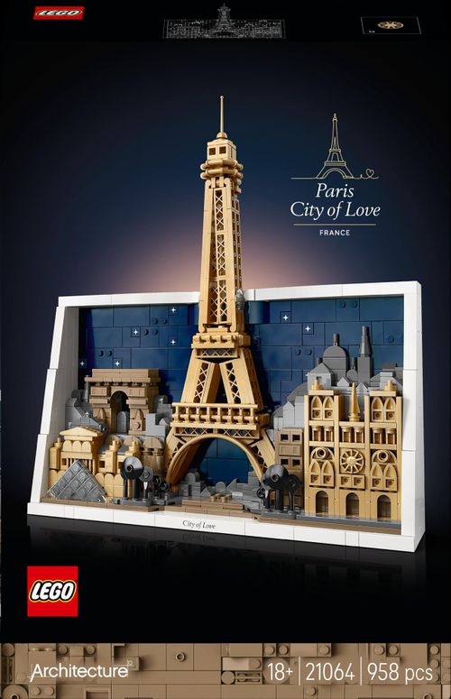 LEGO ARCHITECTURE 21064 Paryż — miasto miłości
