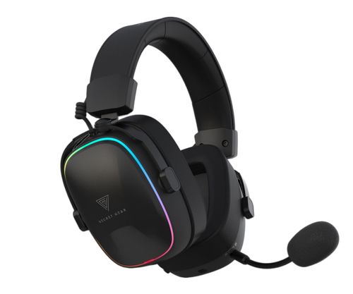 Słuchawki SECRET GEAR SX2 Bezprzewodowe, Nauszne, Dźwięk przestrzenny Czarny