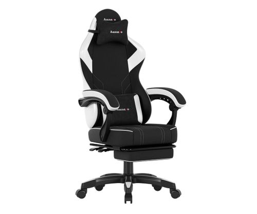 Fotel gamingowy HUZARO Force 3.7 Czarno-biały