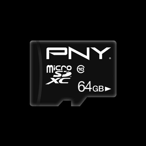 PNY MicroSDXC 64GB P-SDU64G10PPL-GE