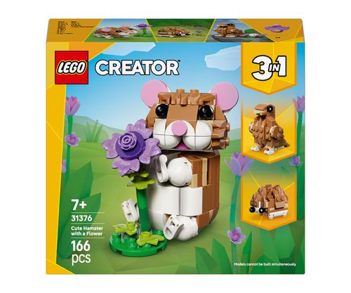 LEGO CREATOR 31376 Uroczy chomik z kwiatkiem
