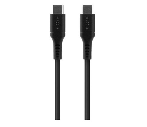 Kabel FIXED USB-C / USB-C 2m 60W czarny