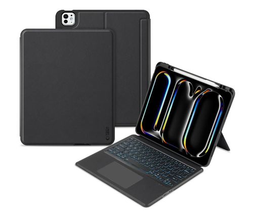 TECH-PROTECT SmartCase Pen Magnetic + Keyboard do iPad Pro 13" Black 5906302308590
