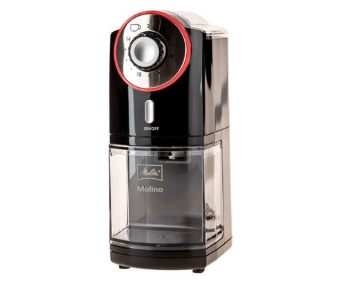 Młynek automatyczny Melitta Molino czerwono-czarny
