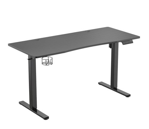 SILVER MONKEY Biurko elektryczne ED-140 carbon SMM028