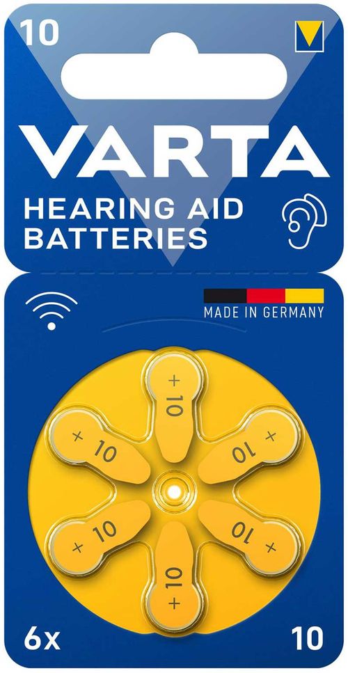 Varta PR70/10 bateria, 6 szt./blister